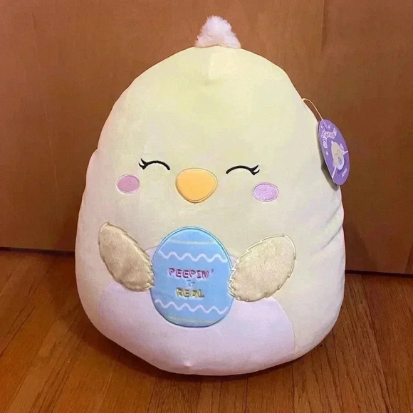 Squishmallow Aimee the Easter Chick 16 inch NWT - Picture 1 of 11